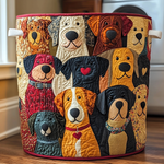 Bunte Hunde | Wäschekorb