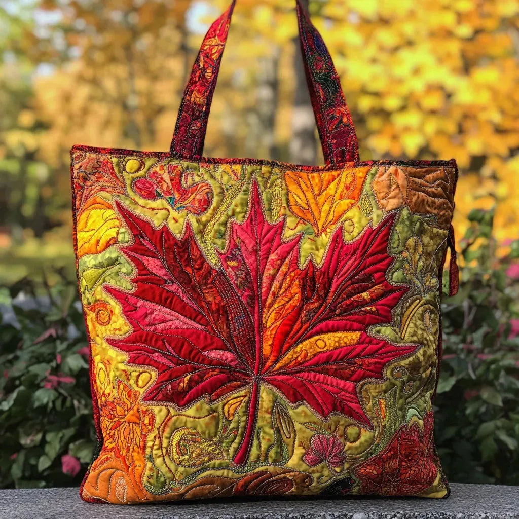 Ahorn-Tote-Bag Sonnenuntergang