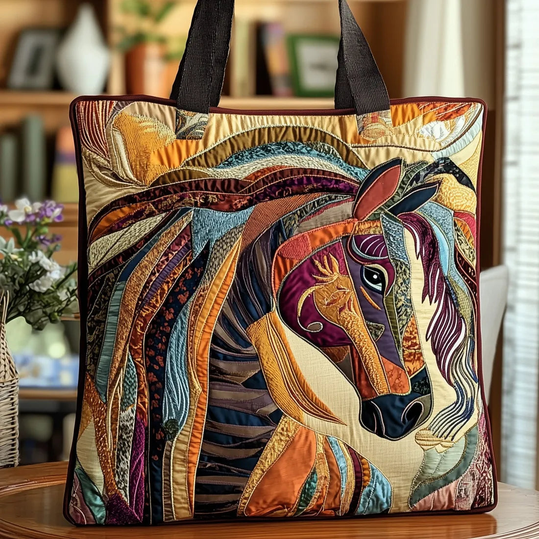 Mosaik-Pferdetasche