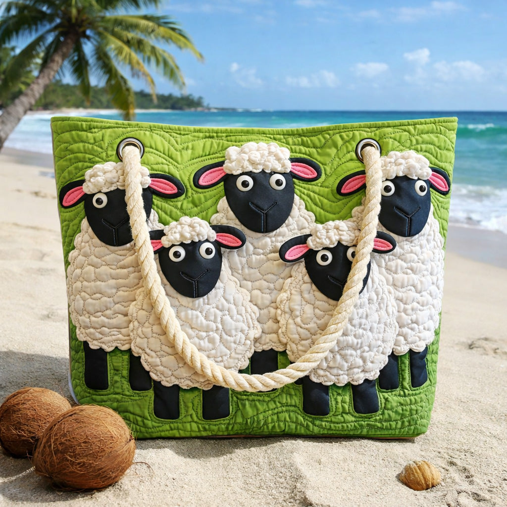 Strandtasche | Himmel der Schafe