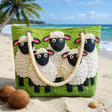 Strandtasche | Himmel der Schafe