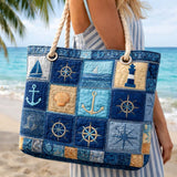 Strandtasche | Nautisches Blau