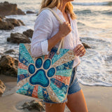 Strandtasche | Pfotenabdruck