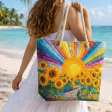 Strandtasche | Regenbogen Sonne