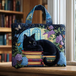 Chat Noir Tasche auf Büchern