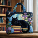 Chat Noir Tasche auf Büchern