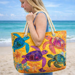 Strandtasche | Korallen-Schildkröten-Träume