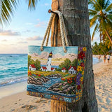 Strandtasche | Leuchtturm Glanz