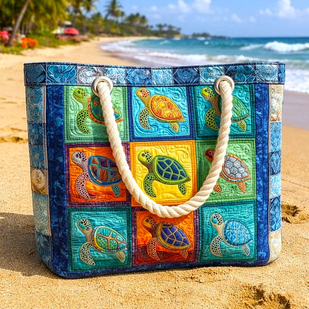 Strandtasche | Ruhige Schildkröte